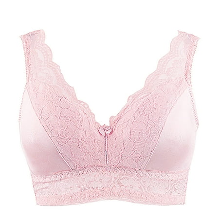 CLZOUD Lingerie Nightie Pink Ladies Lace Trim Vest Style Gathering without Steel Ring Bra L
CLZOUD Lingerie Nightie Pink Ladies Lace Trim Vest Style Gathering without Steel Ring Bra L