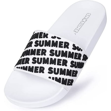 Kitsin Women s Trendy Embossed Slides Open Toe Rubber Pool Beach Shower Sandals
Kitsin Women s Trendy Embossed Slides Open Toe Rubber Pool Beach Shower Sandals