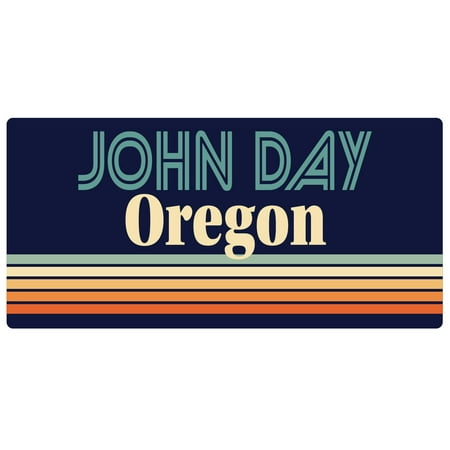 John Day Oregon 5 x 2.5-Inch Fridge Magnet Retro Design