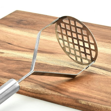 Potato Masher Stainless Steel Heavy Duty Anti-Slip Hand Masher For Potatoes Beans Fruit And Vegetables
Potato Masher Stainless Steel Heavy Duty Anti-Slip Hand Masher For Potatoes Beans Fruit And Vegetables