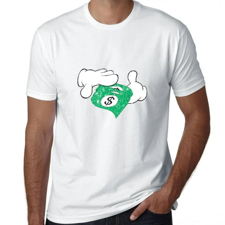 Make It Rain Flipping Money Graphic Men's T-Shirt (Best Way To Make Money Selling T Shirts)