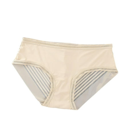 QWERTYU Invisible Seamless Bikini Underwear Mesh Briefs Stretch Comfort Low Rise Panties for Women Khaki L
QWERTYU Invisible Seamless Bikini Underwear Mesh Briefs Stretch Comfort Low Rise Panties for Women Khaki L