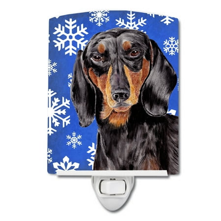 Caroline s Treasures SC9363CNL Dachshund Winter Snowflakes Holiday Ceramic Night Light 6x4x3 multicolor
Caroline s Treasures SC9363CNL Dachshund Winter Snowflakes Holiday Ceramic Night Light 6x4x3 multicolor