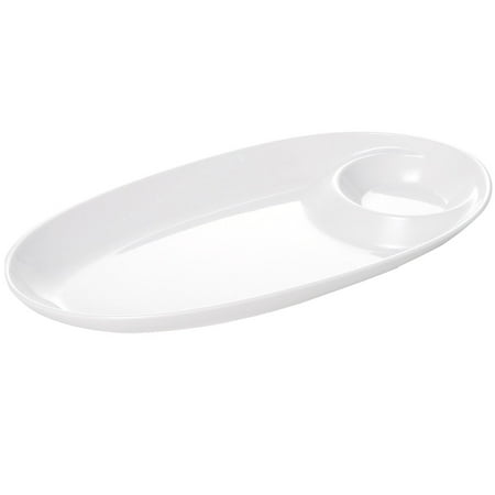 Ceramic Breakfast Plate Multi-function Food Tray Divided Plate Sushi Display Plate Snacks Plate