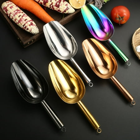Riguas Ice Shovel Ice Scoop Stainless Steel Ice Scooper Popcorn Shovel Popcorn Scoop Flour Scoop Multipurpose Bar Party Wedding Long Handle Food Scoop Shovel
Riguas Ice Shovel Ice Scoop Stainless Steel Ice Scooper Popcorn Shovel Popcorn Scoop Flour Scoop Multipurpose Bar Party Wedding Long Handle Food Scoop Shovel