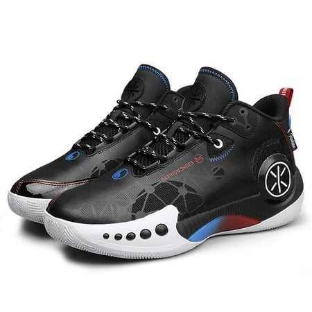 Men s Non-Slip Basketball Shoes Shock-resistant Wear-Resistant High Top Sneakers Outdoor Athletic Shoe
Men s Non-Slip Basketball Shoes Shock-resistant Wear-Resistant High Top Sneakers Outdoor Athletic Shoe
