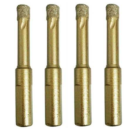 4 PCS Diamond Drill Bits 8mm 5/16 Inch Ceramic Diamond Set for Ceramic Tile Porcelain Marble Granite Stone
4 PCS Diamond Drill Bits 8mm 5/16 Inch Ceramic Diamond Set for Ceramic Tile Porcelain Marble Granite Stone