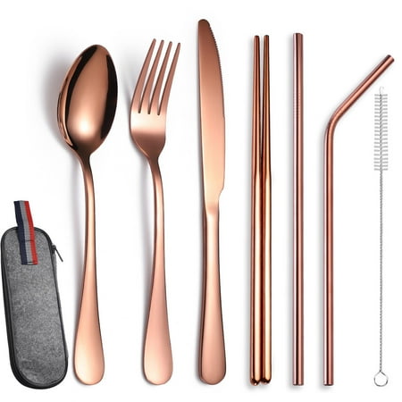 FeiraDeVaidade 7Pcs/Set Cutlery Spoon Fork Chopsticks Juice Straw Lunch Tableware With Bag Stainless Steel Dinnerware
FeiraDeVaidade 7Pcs/Set Cutlery Spoon Fork Chopsticks Juice Straw Lunch Tableware With Bag Stainless Steel Dinnerware