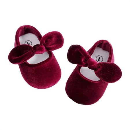 Baby Girls Flat Shoes Solid Color Velvet Bowknot Non-Slip Shoes Soft Princess Sneakers First Walkers for 0-18Months
Baby Girls Flat Shoes Solid Color Velvet Bowknot Non-Slip Shoes Soft Princess Sneakers First Walkers for 0-18Months