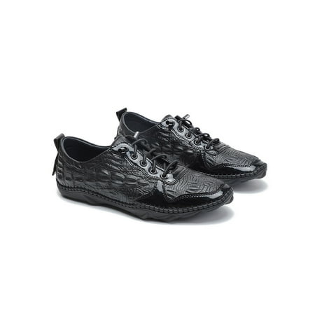 Ferndule Men s Dress Shoes Business Oxfords Formal Leather Shoe Hand Stitching Lace Up Flats Wedding Fashion Lightweight Black 8
Ferndule Men s Dress Shoes Business Oxfords Formal Leather Shoe Hand Stitching Lace Up Flats Wedding Fashion Lightweight Black 8