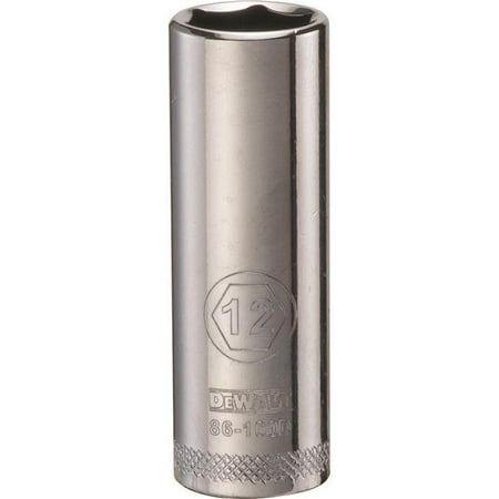 Stanley Tools 227543 12mm Deep Socket - 0.25 in. Drive