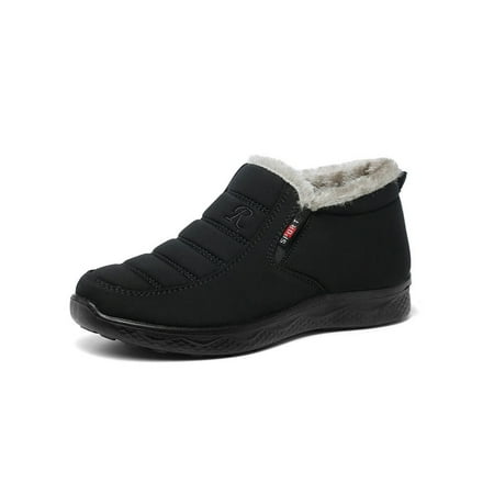Ymiytan Women s Winter Snow Boots Slip-ons Warm Ankle Booties Slip on Indoor Outdoor Shoes
Ymiytan Women s Winter Snow Boots Slip-ons Warm Ankle Booties Slip on Indoor Outdoor Shoes