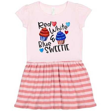 Inktastic 4th of July Red White and Blue Sweetie Cupcakes and Stars Gift Toddler Girl Dress
Inktastic 4th of July Red White and Blue Sweetie Cupcakes and Stars Gift Toddler Girl Dress