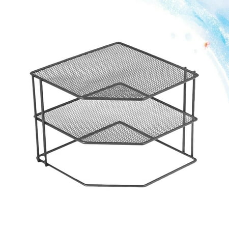 1Pc Desktop Corner Rack Multi-functional Kitchen Condiment Rack Triangle Rack Black
1Pc Desktop Corner Rack Multi-functional Kitchen Condiment Rack Triangle Rack Black