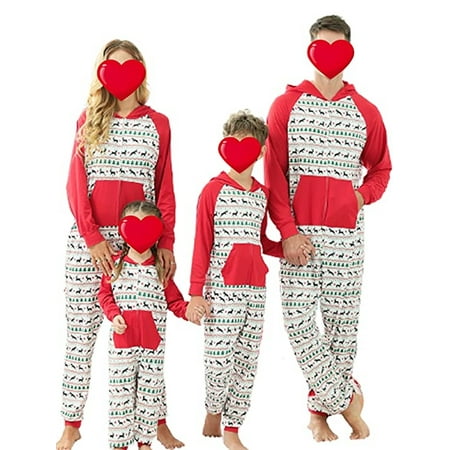 Family Matching Onesie Pajamas Christmas One Piece Fleece PJS Jumpsuit Adults Kids Hoodie Zipper Sleepwear
Family Matching Onesie Pajamas Christmas One Piece Fleece PJS Jumpsuit Adults Kids Hoodie Zipper Sleepwear