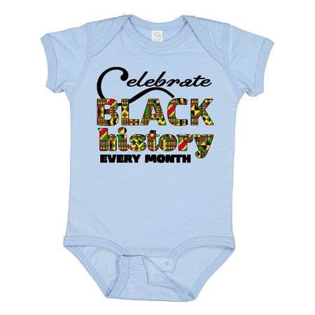 Inktastic Celebrate Black History Every Month Gift Baby Boy or Baby Girl Bodysuit
Inktastic Celebrate Black History Every Month Gift Baby Boy or Baby Girl Bodysuit