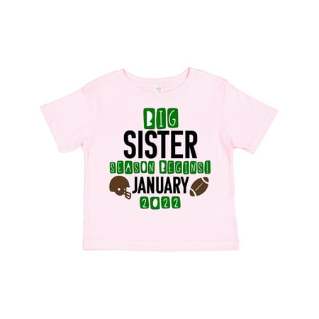 Inktastic Big Sister Season Begins January 2022 Gift Toddler Toddler Girl T-Shirt
Inktastic Big Sister Season Begins January 2022 Gift Toddler Toddler Girl T-Shirt