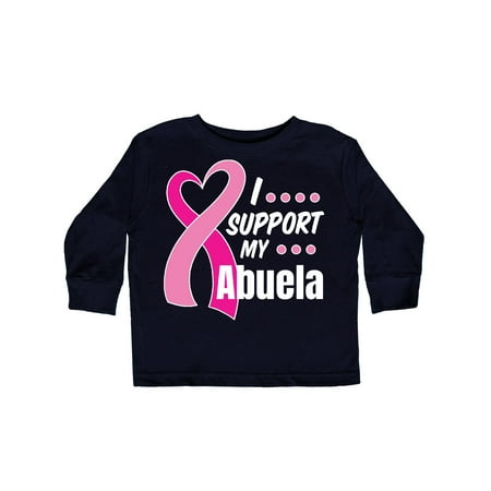 Inktastic Breast Cancer Awareness I Support My Abuela with Pink Ribbon Gift Toddler Boy or Toddler Girl Long Sleeve T-Shirt
Inktastic Breast Cancer Awareness I Support My Abuela with Pink Ribbon Gift Toddler Boy or Toddler Girl Long Sleeve T-Shirt