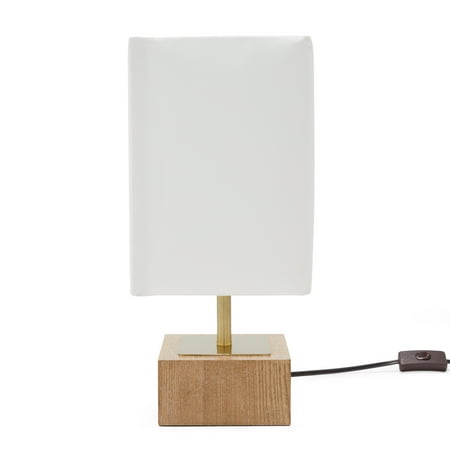 MoDRN Scandinavian Natural Wood Accent Lamp