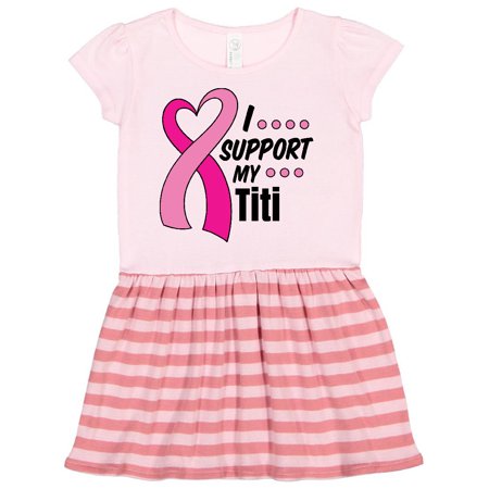 Inktastic Breast Cancer Awareness I Support My Titi with Pink Ribbon Gift Toddler Girl Dress
Inktastic Breast Cancer Awareness I Support My Titi with Pink Ribbon Gift Toddler Girl Dress