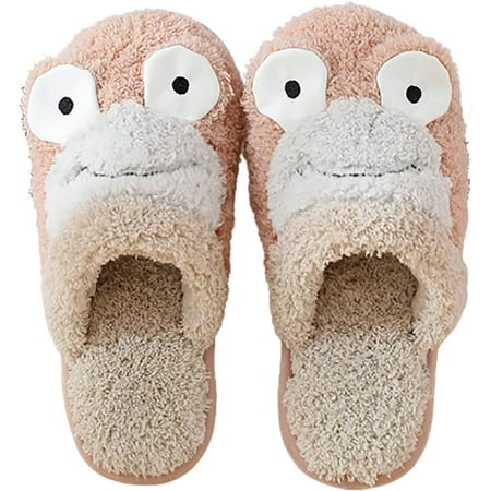PIKADINGNIS Winter House Slippers for Women Novelty Frog Slippers Warm Cozy Plush Lined Animal Slippers Indoor Outdoor
PIKADINGNIS Winter House Slippers for Women Novelty Frog Slippers Warm Cozy Plush Lined Animal Slippers Indoor Outdoor