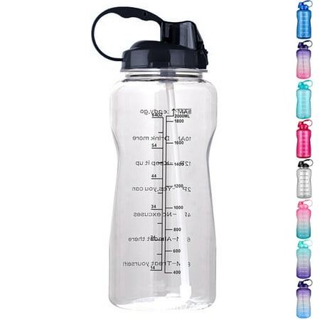 AAOMASSR 2.2L Motivational Water Bottle with Straw&Time Maker Leakproof &BPA Free Water Bottle Perfect for Fitness Gym Sports (Transparent)
AAOMASSR 2.2L Motivational Water Bottle with Straw&Time Maker Leakproof &BPA Free Water Bottle Perfect for Fitness Gym Sports (Transparent)