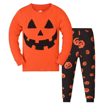 Boys Girls Pajamas Set Pumpkin Print PJs Set Cotton Long Sleeve Sleepwear Set Christmas Halloween Birthday Holiday Gifts
Boys Girls Pajamas Set Pumpkin Print PJs Set Cotton Long Sleeve Sleepwear Set Christmas Halloween Birthday Holiday Gifts