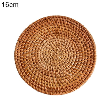 Farfi Heat Insulation Handmade Rattan Plate Coaster Placemat Mat Kitchen Cup Accessory (16cm)
Farfi Heat Insulation Handmade Rattan Plate Coaster Placemat Mat Kitchen Cup Accessory (16cm)