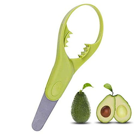Avocado Slicer Avocado Tool 3in1 Avocado Slicer Kamizen Stainless Steel Safety Blade for All Sizes of Avocado and Multifunction Fruit Cutter Green-Slicer 9.2 x3.3 x0.8 Men Women and Childr
Avocado Slicer Avocado Tool 3in1 Avocado Slicer Kamizen Stainless Steel Safety Blade for All Sizes of Avocado and Multifunction Fruit Cutter Green-Slicer 9.2 x3.3 x0.8 Men Women and Childr