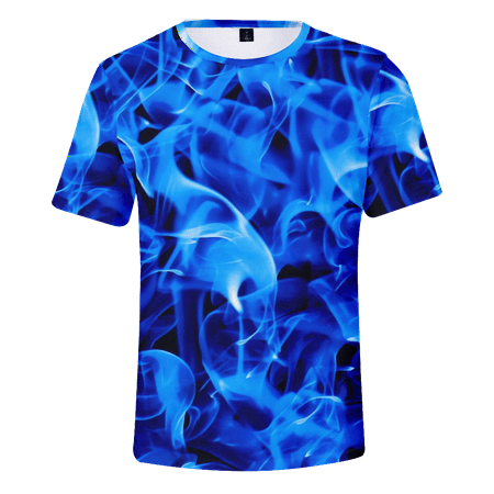 MLFU Youth Crewneck T-Shirts Regular Shirts Plus Size Men
