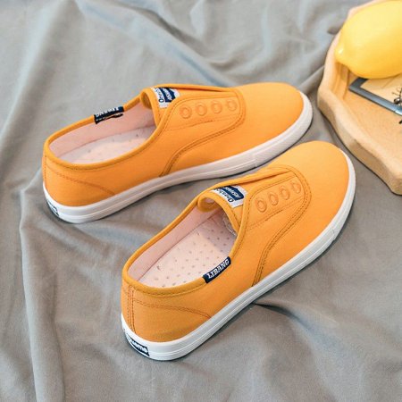 Women‘s Leisure Fashion Trend Canvas Sneakers Low Top Lightweight Simple Design Slip On Shoes Women‘s Footwear
Women‘s Leisure Fashion Trend Canvas Sneakers Low Top Lightweight Simple Design Slip On Shoes Women‘s Footwear