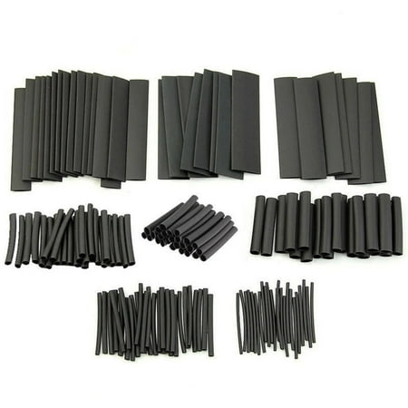 127 Pcs Heat Shrink Wire Wrap Assortment Set Tubing Electrical Cables C1H0