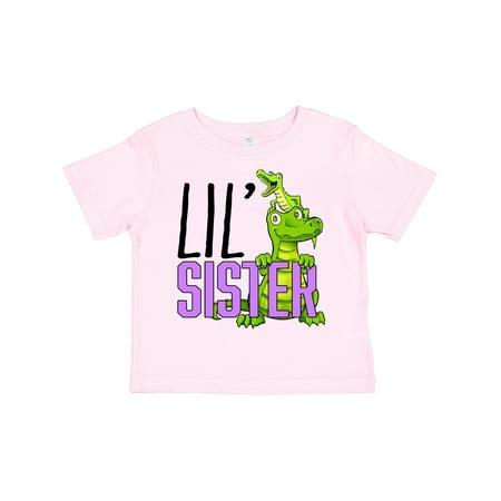 Inktastic Lil Sister with Cute Green Alligators Gift Toddler Boy or Toddler Girl T-Shirt
Inktastic Lil Sister with Cute Green Alligators Gift Toddler Boy or Toddler Girl T-Shirt