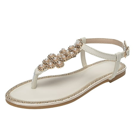 simu Women s Sandals Comfortable Women Flip Flop Sandals Pearl Rhinestone Flat Shoes Casual Shoes T Word Sandals Sandals Shoes Casual
simu Women s Sandals Comfortable Women Flip Flop Sandals Pearl Rhinestone Flat Shoes Casual Shoes T Word Sandals Sandals Shoes Casual