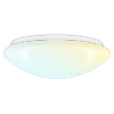 Luxrite 11 Inch LED Flush Mount Ceiling Light 20W 5 CCT Color Selectable 1500 Lumens Dimmable Damp Rated ETL Listed 
Luxrite 11 Inch LED Flush Mount Ceiling Light 20W 5 CCT Color Selectable 1500 Lumens Dimmable Damp Rated ETL Listed