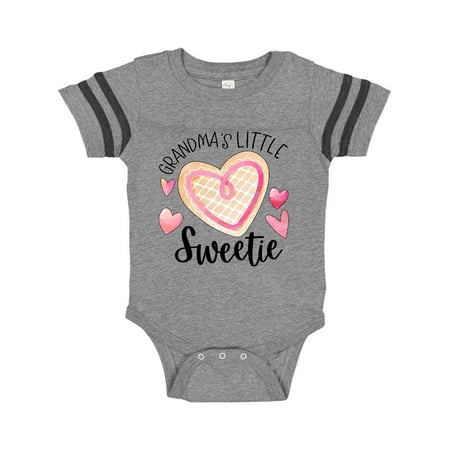 Inktastic Grandma s Little Sweetie with Pink Heart Cookie Gift Baby Boy or Baby Girl Bodysuit
Inktastic Grandma s Little Sweetie with Pink Heart Cookie Gift Baby Boy or Baby Girl Bodysuit