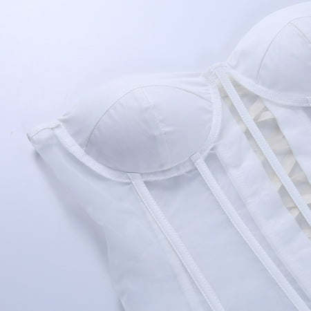 PEASKJP Bralettes for Women Stretchy Bandeau Bra Strapless Tube Top Padded Bralette Seamless Stretchy Chest Wrap White M
PEASKJP Bralettes for Women Stretchy Bandeau Bra Strapless Tube Top Padded Bralette Seamless Stretchy Chest Wrap White M