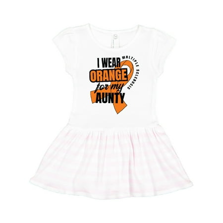 Inktastic I Wear Orange For My Aunty Multiple Sclerosis Awareness Gift Toddler Girl Dress
Inktastic I Wear Orange For My Aunty Multiple Sclerosis Awareness Gift Toddler Girl Dress