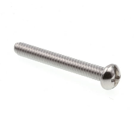 Prime-Line 9004749 Machine Screws Round Head Phillips/Slotted Combination Drive #10-24 X 1-1/2 in. Grade 18-8 Stainless Steel 100-Pack
Prime-Line 9004749 Machine Screws Round Head Phillips/Slotted Combination Drive #10-24 X 1-1/2 in. Grade 18-8 Stainless Steel 100-Pack
