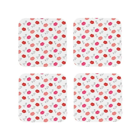 Fuzoiu Red Lips 1 Print Leather Coasters Set Drink Coasters Set of 4 for Tabletop Protection Durable PVC Coasters Home Décor and Housewarming Gift-Square
Fuzoiu Red Lips 1 Print Leather Coasters Set Drink Coasters Set of 4 for Tabletop Protection Durable PVC Coasters Home Décor and Housewarming Gift-Square