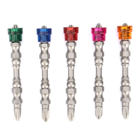 5pcs Multicolored Strong Magnetic Screwdriver Bit 1/4 Inch Electric PH2 Screwdriver Bit
5pcs Multicolored Strong Magnetic Screwdriver Bit 1/4 Inch Electric PH2 Screwdriver Bit