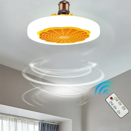 Tiitstoy Ceiling Fan with LED Lights Enclosed Low Profile Fan Light Ceiling Light with Fan Hidden Electric Fan with Remote Control for Bedroom Living Room Kitchen Yellow
Tiitstoy Ceiling Fan with LED Lights Enclosed Low Profile Fan Light Ceiling Light with Fan Hidden Electric Fan with Remote Control for Bedroom Living Room Kitchen Yellow