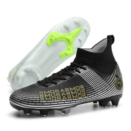 Boy s Soccer Shoes Kids Football Boots Cleats High-Top Spikes Soccer Shoes Girls Outdoor Athletic Training Sneakers
Boy s Soccer Shoes Kids Football Boots Cleats High-Top Spikes Soccer Shoes Girls Outdoor Athletic Training Sneakers
