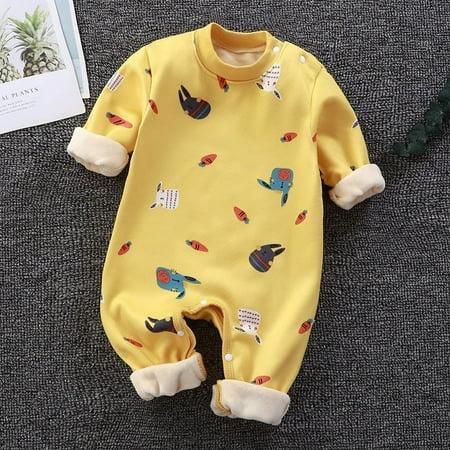 Baby Jumpsuit autumn and winter warm suit newborn clothes fleece-lined autumn clothes male baby winter outing holding clothes female
Baby Jumpsuit autumn and winter warm suit newborn clothes fleece-lined autumn clothes male baby winter outing holding clothes female