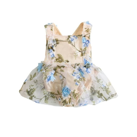 Calsunbaby Baby Girls Summer Romper Skirt Fly Sleeve Flower Tulle Patchwork A-line Dress for Daily Party
Calsunbaby Baby Girls Summer Romper Skirt Fly Sleeve Flower Tulle Patchwork A-line Dress for Daily Party