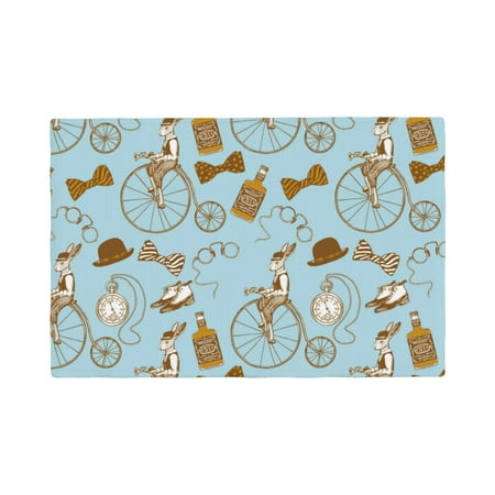 Placemats Set Of 4 / 6 Bike Pattern Rabbit Placemats For Dining Table Indoor/Outdoors Heat Resistant Washable Placemats 18 X 12
Placemats Set Of 4 / 6 Bike Pattern Rabbit Placemats For Dining Table Indoor/Outdoors Heat Resistant Washable Placemats 18 X 12