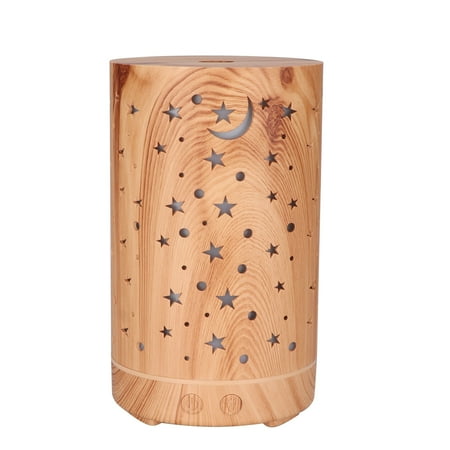 Chueow Colorful Hollow Stars And Moon Aromatherapy Humidification Atomizer Humidifier 0