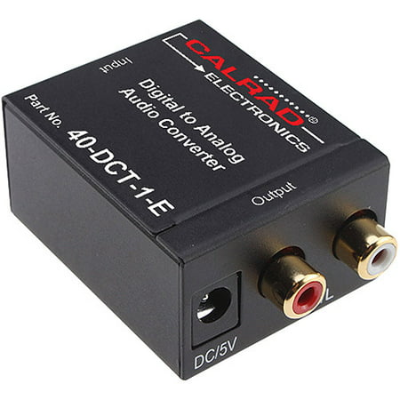 Calrad 40-DCT-1-E Digital to Analog Audio Converter