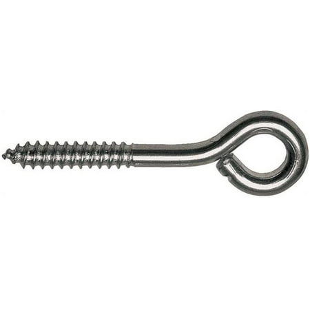 2PC Prosource Prosource LR-236-PS Screw Eyes 5/32 x 5/8 Bright Zinc 20 Pack
