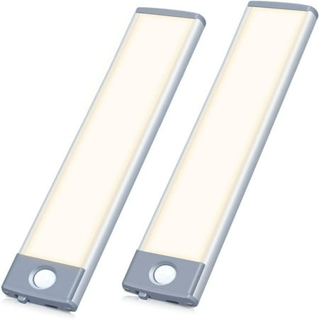 Ledander Motion Sensor LED Under Cabinet Lighting Wireless Cabinet Light Rechargeable Closet Light 30LED Battery Powered for Kitchen Closet (Warm White 2 Pack)
Ledander Motion Sensor LED Under Cabinet Lighting Wireless Cabinet Light Rechargeable Closet Light 30LED Battery Powered for Kitchen Closet (Warm White 2 Pack)